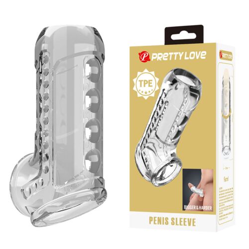 Hülle FOR HIM Transparent Texturiert Penis