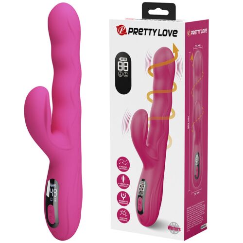 Vibrator HIGH TECH PRETTY LOVE WINTERS mit LED-Display