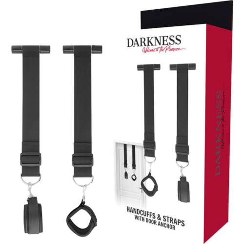 Esposas de fijación DARKNESS Bondage Tür-Handschellen