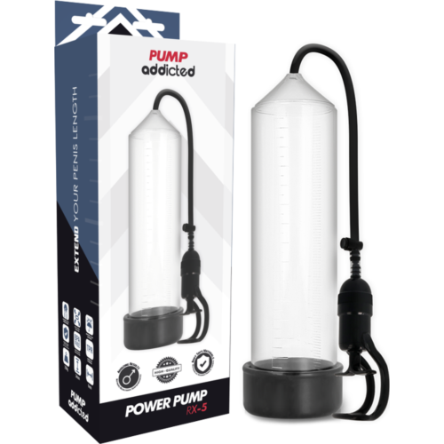 Bomba Erektion Pump Addicted RX5 für dauerhaftes Wachstum
