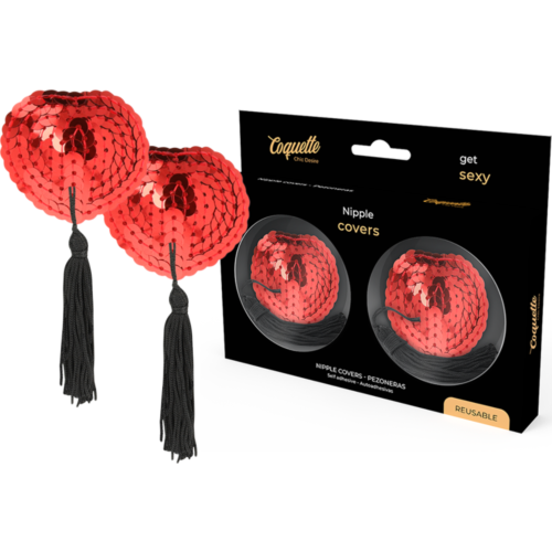 Cubre Nippel Coquette Accessories Chic Desire mit Cinta autoadhesiva