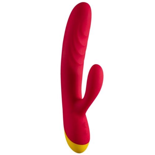 ROMP Jazz: Wiederaufladbarer Rabbit-Vibrator in Rot