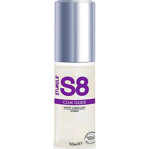 Gleitmittel STIMUL8 S8 Cum Glide 50 ml - Hybride Formel