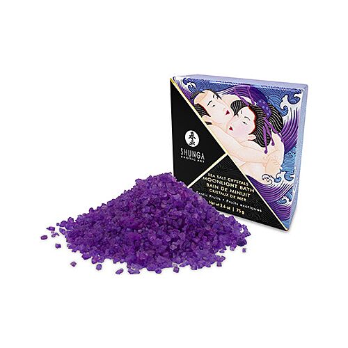 SHUNGA Badesalz Exotic Purple 75 g – aromatisches Badeelixier