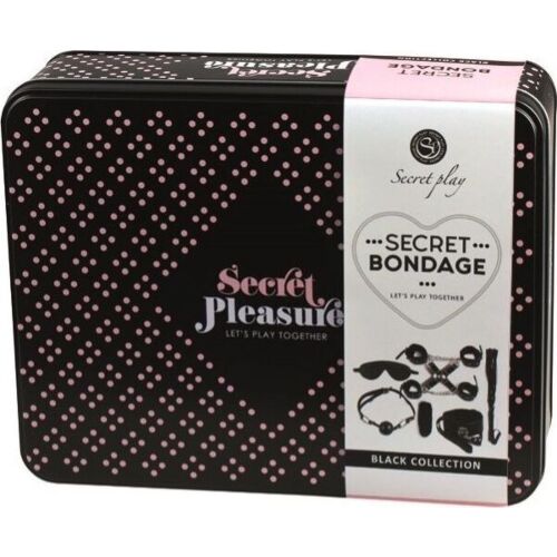 Sets Bondage SECRETPLAY BDSM SET 8 PCS für intensive Erlebnisse