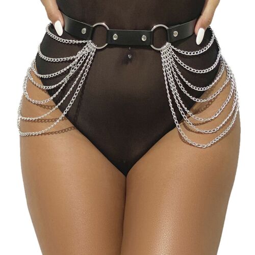 Body Harness SUBBLIME FETISH Chainbelt mit Kettendetails