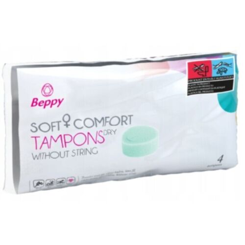 Tampon BEPPY klassisch ohne Faden, 4er