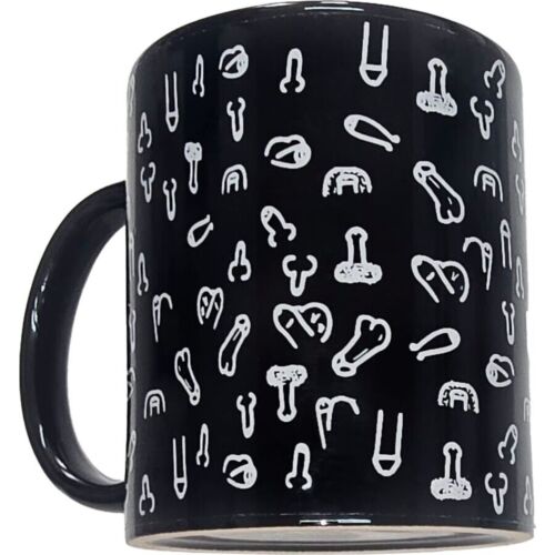 Tasse DIABLO PICANTE mit Peniszeichnungen 370 ml
