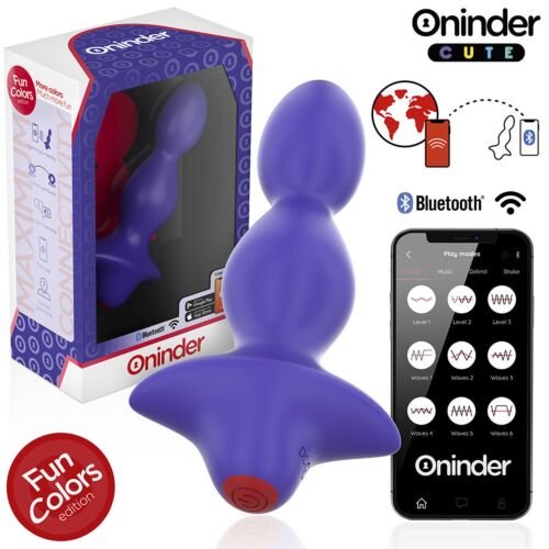 Analplug ONINDER CUTE mit App-Steuerung und 9 Modi