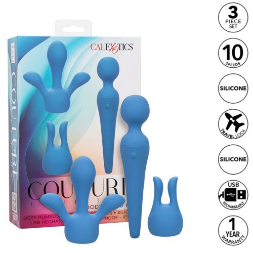 Vibrador WAND CALEXOTICS Couture Kit mit 10 Vibrationen