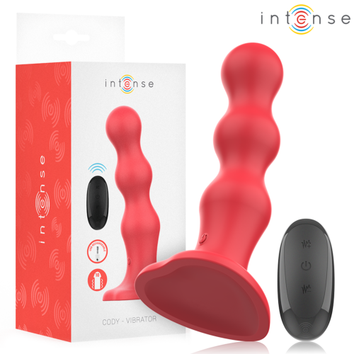INTENSE CODY Vibrator mit Fernbedienung und Saugnapf