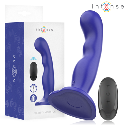 Fernbedienungs-Vibrator INTENSE SHORTY mit Saugnapf