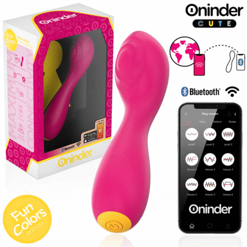 Vibrator ONINDER CUTE Love Buddy mit Tapping-Modus