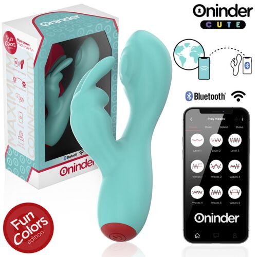 Vibrator ONINDER CUTE Love Bunny mit Tapping-Modus