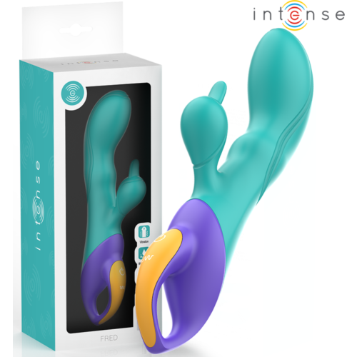 Rabbit Vibrator INTENSE FRED mit doppelter Stimulation
