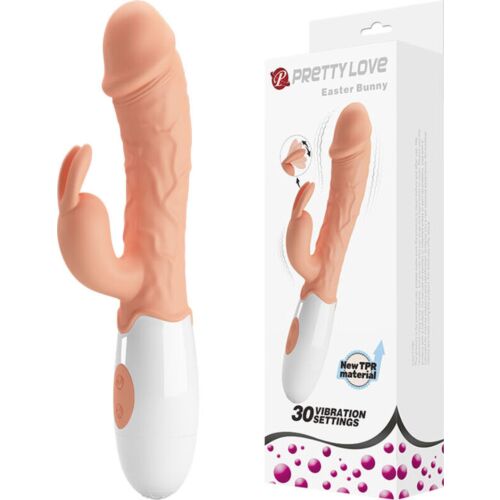 Rabbit-Vibrator PRETTY LOVE Easter Bunny mit 2 Motoren