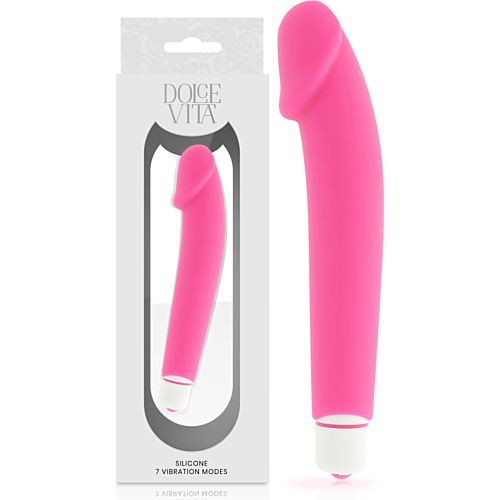 Vibrador Dolce Vita mit abnehmbarer Silikonhülle