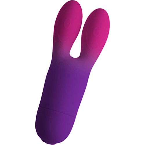 Vibrator Rabbit ROCKS-OFF Glo-Girl Bunny mit flexibler Stimulation