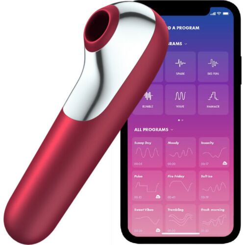 Saugstimulator Satisfyer Dual Love mit App-Kontrolle