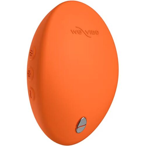 Temperatur-Vibrator WE-VIBE Temp, Mandarine, mit Wärme und Kälte