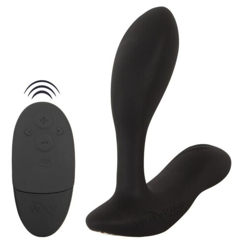 WE-VIBE VECTOR+ Prostatavibrator mit Fernbedienung, Schwarz