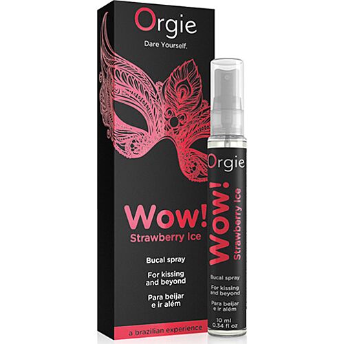 Mundspray Orgie WOW STRAWBERRY ICE mit erfrischendem Effekt