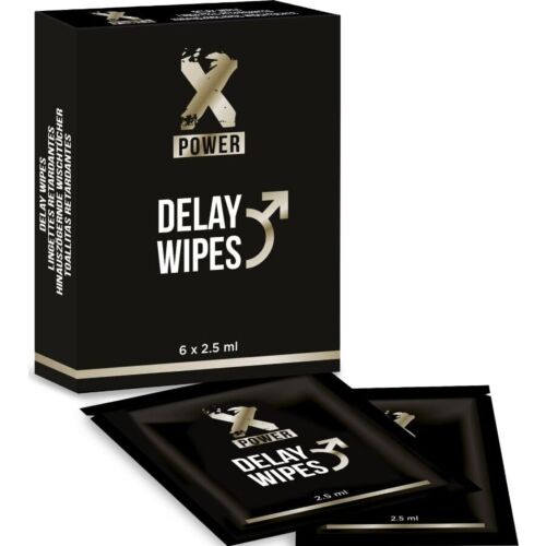 Retardant XPOWER Delay Wipes - Praktische Größe für mehr Kontrolle