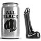 Dildo ALL BLACK 9 cm – kompakt und glatt