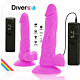 Vibrador DIVERSIA Dildo Realistisch mit Fernbedienung