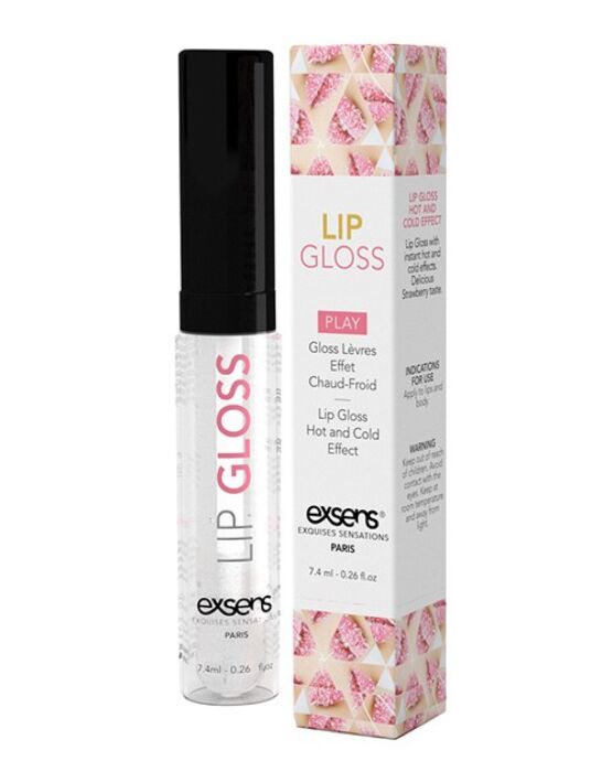 Lippenbalsam Exsens Hot Kiss Cold Effect Erdbeere 7ml mit Kälte-Wärme-Effekt