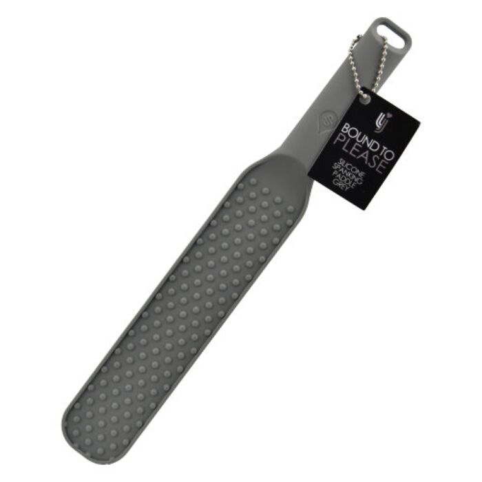 Bound to Please Silicone Spanking Paddle Grey Bound to Please Silicone Spanking Paddle Grey