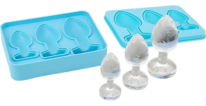 Silikon-Eiswürfelform Loving Joy Butt Plug Ice Cube Tray