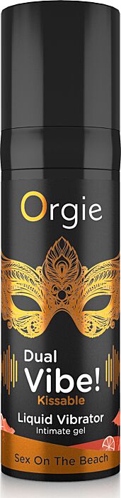 Dual Vibe Gel von Orgie – Besbarer Vibrator für Intimspiele