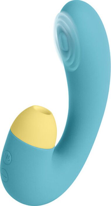 Doppelt Stimulator S Pleasures Blizzard - Turquoise