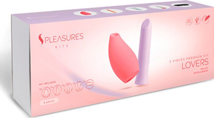 Lovers Kit Vibrator-Set S Pleasures Kits