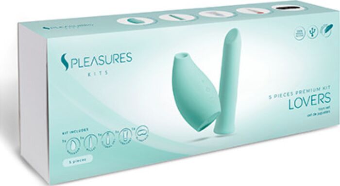 Lovers Kit – S Pleasures Kits Druckwellen-Sauger Set