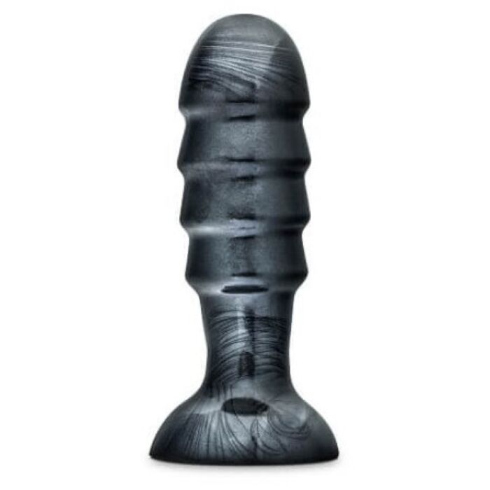 Blush Novelties Jet Bruiser großer gerippter Analplug 7,5 Zoll