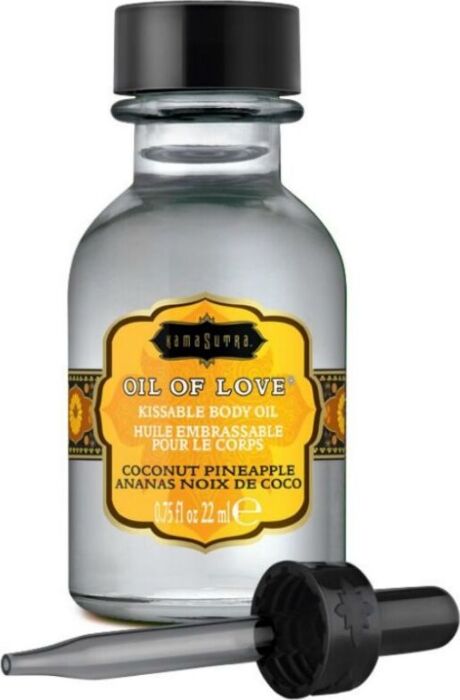 Kissbares Intimöl KAMASUTRA Kokos & Ananas 22 ml Kissbares Intimöl KAMASUTRA Kokos & Ananas 22 ml