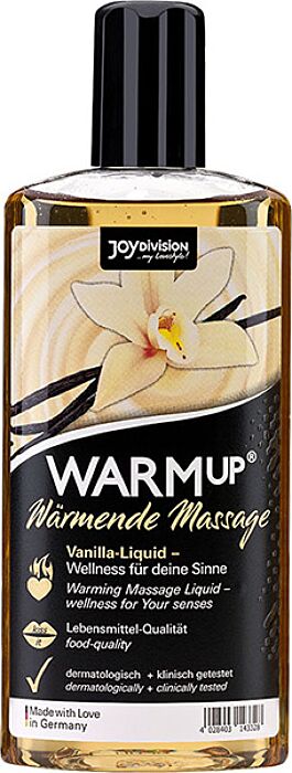 Massageöl WARMup von JOYDIVISION – Vanille 150 ml Massageöl WARMup von JOYDIVISION – Vanille 150 ml