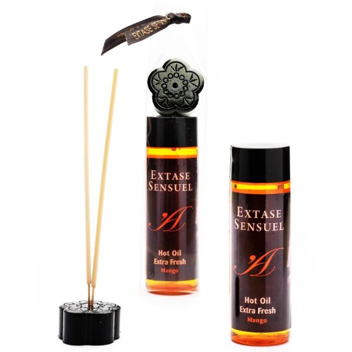 Öl EXTASE SENSUAL Mango 100 ml - Doppelte Kälte-Wärme-Wirkung