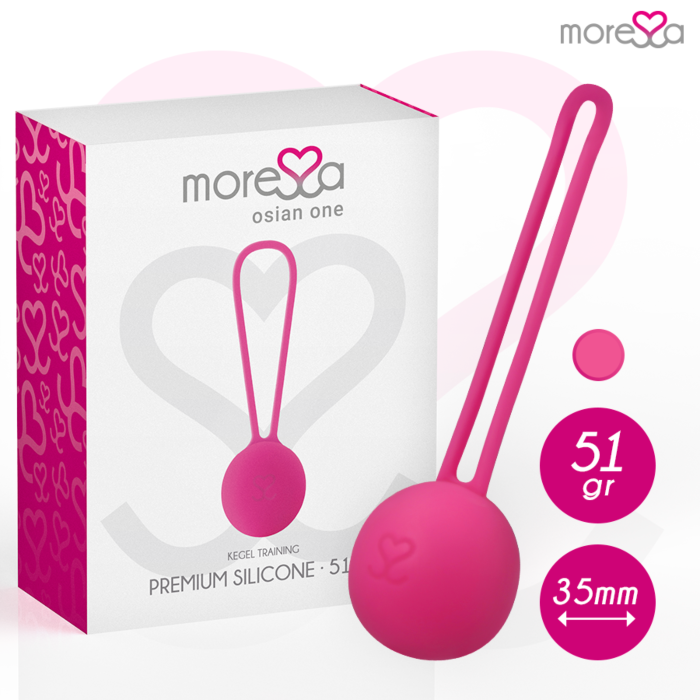 MORESSA - OSIAN ONE ENTRENAMIENTO SUELO PELVICO 51gr PREMIUM SILICONA MORESSA - OSIAN ONE ENTRENAMIENTO SUELO PELVICO 51gr PREMIUM SILICONA