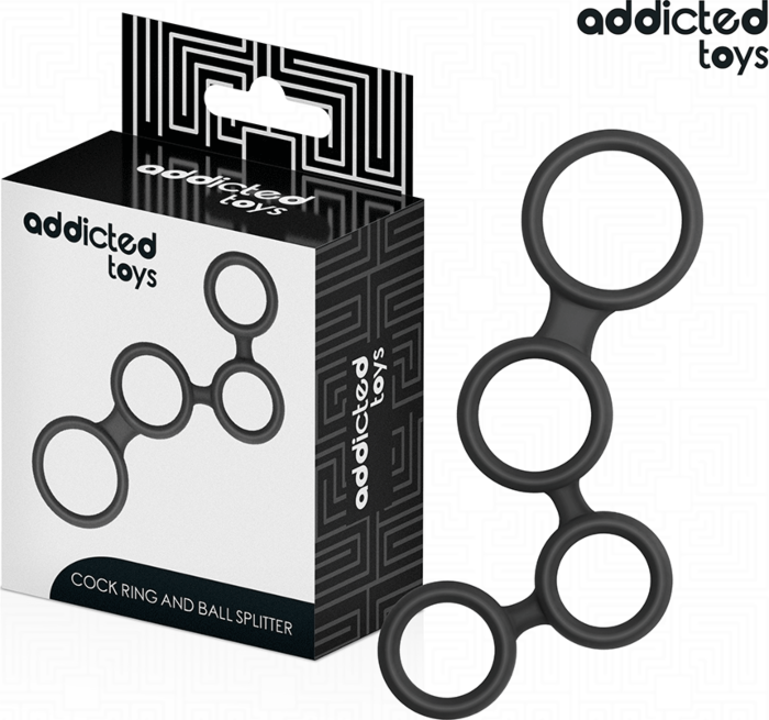 Anillo para el pene Addicted Toys Divisores Testículos