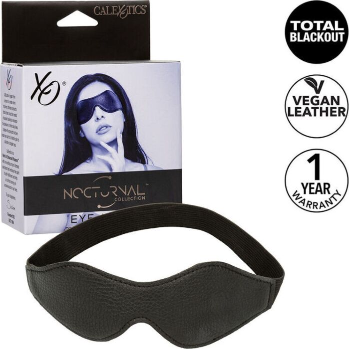Antifaz Cuero Negro Calexotics Nocturnal - Placer Total