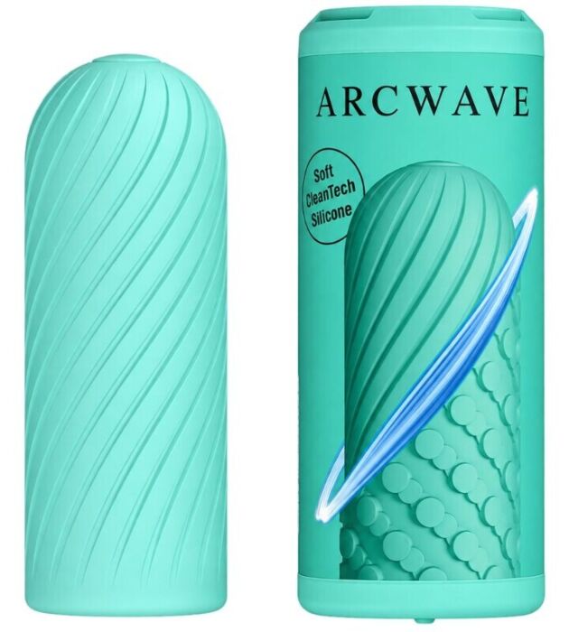 ARCWAVE Ghost wendbarer Silikon-Masturbator Mint mit zwei Texturen