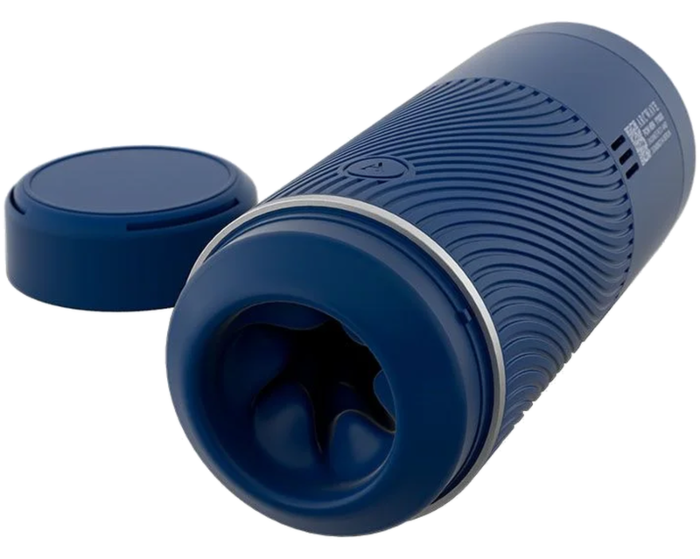 ARCWAVE Pow Masturbator mit manueller Saugkontrolle in Blau