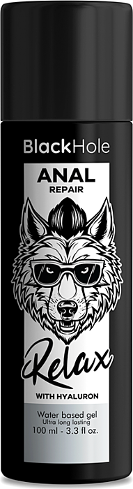 Black Hole Anal Repair Base Agua Relax con Hyaluron 100 ml Black Hole Anal Repair Base Agua Relax con Hyaluron 100 ml