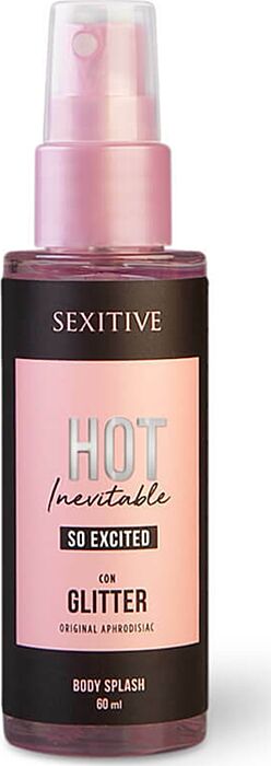 Body Splash SEXITIVE So Excited mit Glitter