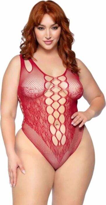 Body Tirantes Sin Costuras Leg Avenue 81641X Burdeos