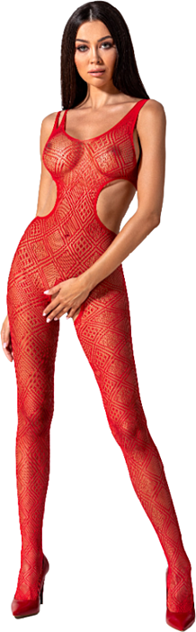 Bodystocking Rojo Pasión