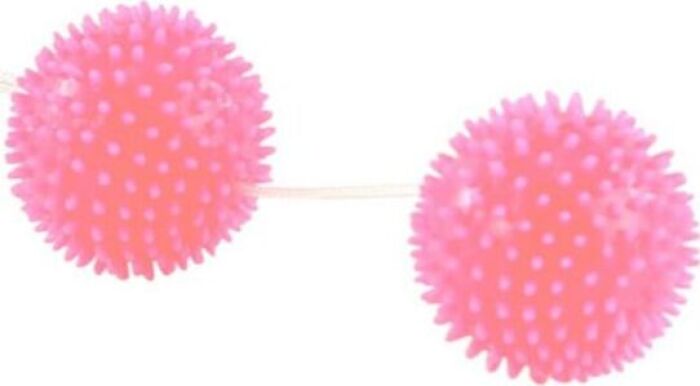 Bolas Rosa Texturadas Placer Profundo